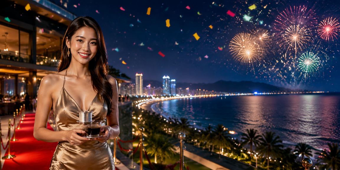 Khung cảnh thưởng thức cà phê tại Đà Nẵng kết hợp với cá cược thể thao